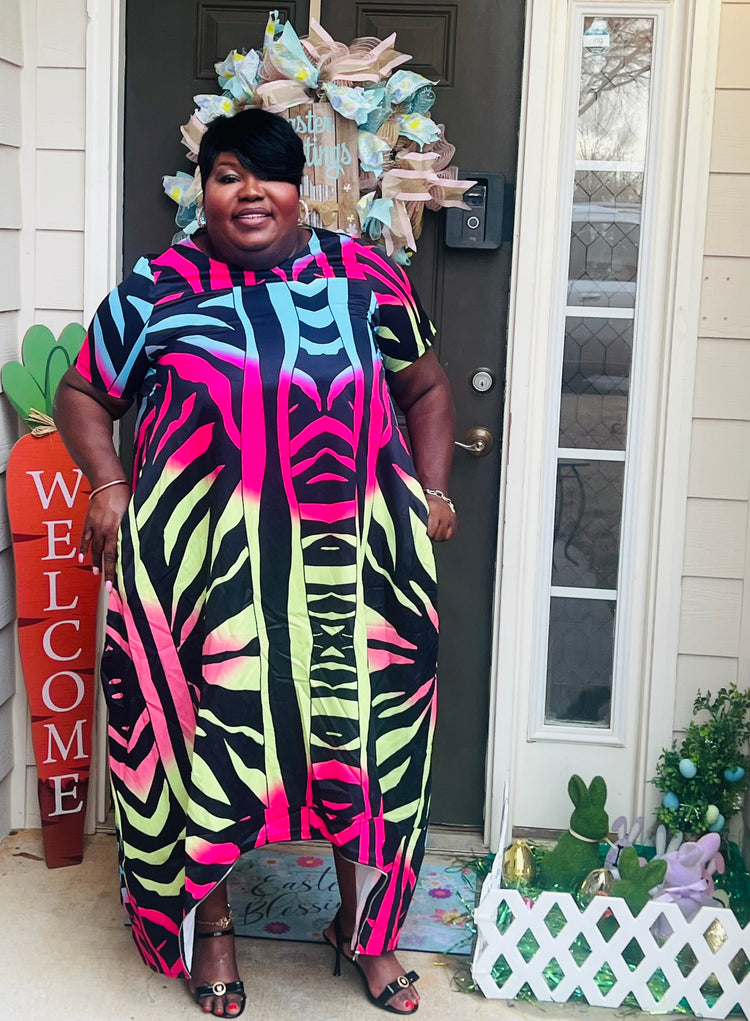 Animal Vibes Jumpsuit Dress