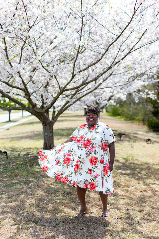 Spring Flowers Dress